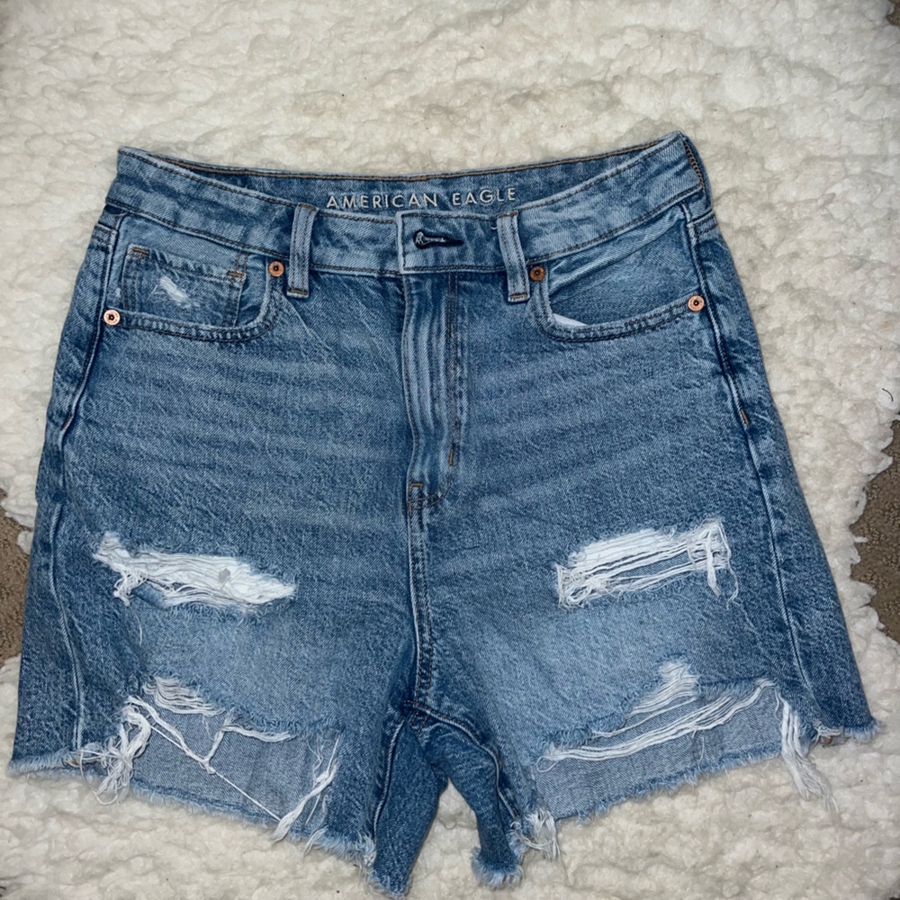 American eagle baggy mom shorts